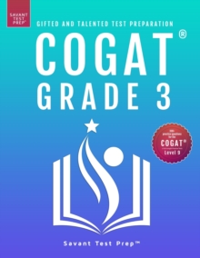 Image for COGAT Grade 3 Test Prep