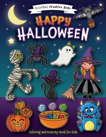 Image for Happy Halloween Coloring and Activity Book