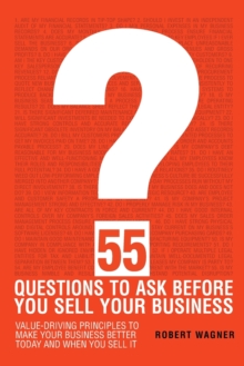 Image for 55 Questions to Ask Before You Sell Your Business