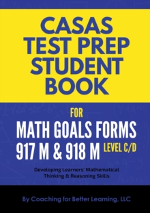 Image for CASAS Test Prep Student Book for Math GOALS Forms 917M and 918M Level C/D