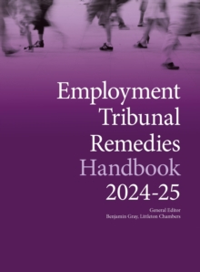 Image for Employment Tribunal Remedies Handbook 2024-25