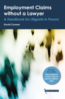Image for Employment Claims Without a Lawyer: A Handbook for Litigants in Person