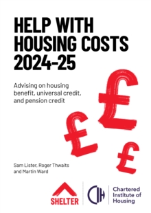 Image for Help with housing costs 2024-2025  : advising on housing benefit, universal credit and pension credit