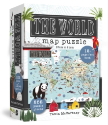 The World Map Puzzle: Includes book & 252-piece puzzle