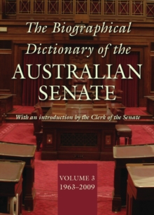 Image for Biographical Dictionary of the Australian Senate