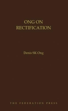 Image for Ong on Rectification