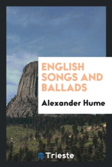 Image for English Songs and Ballads