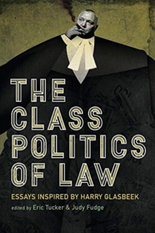 Image for The Class Politics of Law