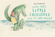 Image for What does little crocodile say at the beach?