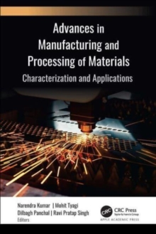 Image for Advances in Manufacturing and Processing of Materials