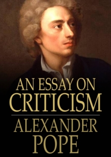 Image for An Essay on Criticism: With Introductory and Explanatory Notes