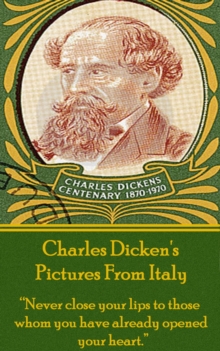 Image for Pictures From Italy, By Charles Dickens