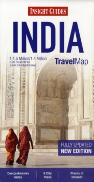 Image for Insight Guides Travel Map India