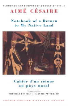 Image for Notebook of a Return to My Native Land: Cahier D'un Retour Au Pays Natal