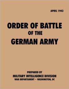 Image for Order of Battle of the German Army, April 1943