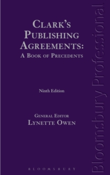 Image for Clark's Publishing Agreements: A Book of Precedents