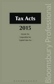Image for Tax Acts 2015