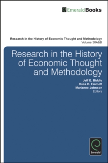 Image for Research in the history of economic thought and methodologyVolume 30, part A-B