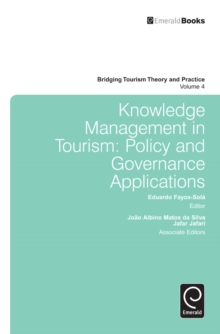 Image for Knowledge management in tourism  : policy and governance applications