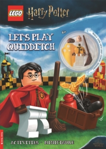 LEGO® Harry Potter™: Let’s Play Quidditch Activity Book (with Cedric Diggory minifigure)