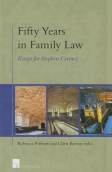 Image for Fifty Years in Family Law