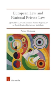 Image for European Law and National Private Law