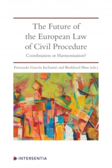 Image for The Future of the European Law of Civil Procedure