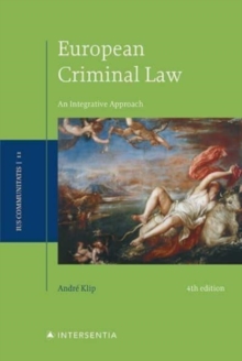 Image for European criminal law  : an integrative approach