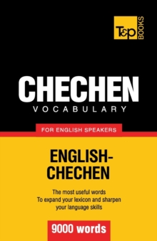Image for Chechen vocabulary for English speakers - 9000 words