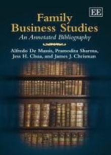Image for Family business studies: an annotated bibliography