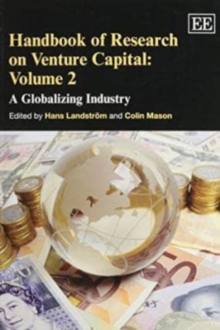 Image for Handbook of research on venture capitalVolume 2,: A globalizing industry