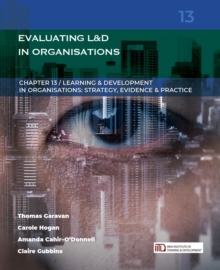 Image for Evaluating Learning & Development in Organisations: (Learning & Development in Organisations Series #13)