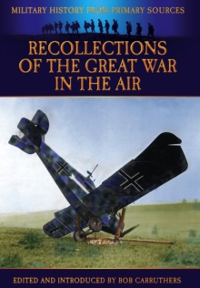 Image for Recollections of the Great War in the air