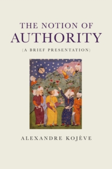 Image for The notion of authority