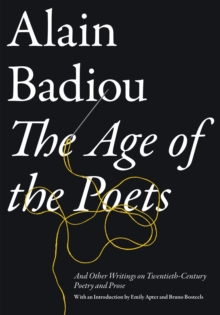 Image for Age of the Poets: And Other Writings on Twentieth-Century Poetry and Prose