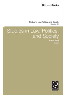 Image for Studies in Law, Politics, and Society