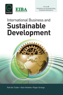 Image for International business and sustainable development
