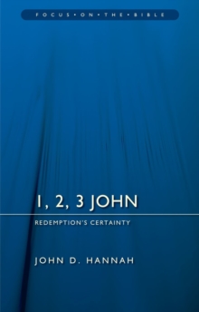 Image for 1, 2, 3 John: Redemption's Certainty