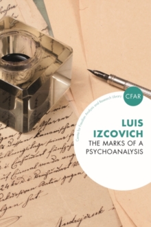 Marks of a Psychoanalysis