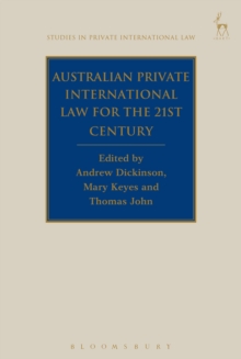 Image for Australian private international law for the 21st century: facing outwards