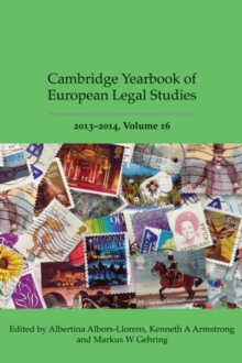 Image for The Cambridge yearbook of European legal studies.: (2013-2014)