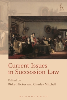 Image for Current issues in succession law