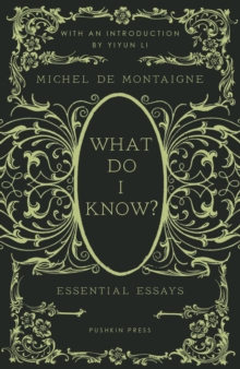 Image for What do I know?  : essential essays