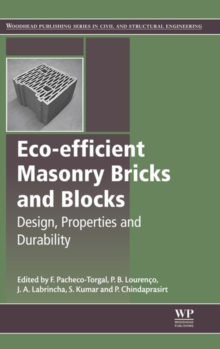 Image for Eco-efficient masonry bricks and blocks: design, properties and durability