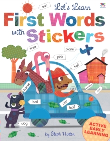 Image for Let's Learn First Words with Stickers