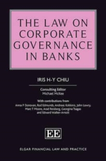 Image for The law on corporate governance in banks