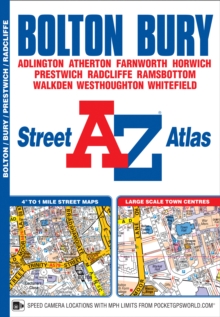 Bolton & Bury A-Z Street Atlas
