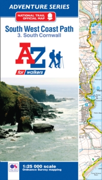 Image for SW Coast Path South Cornwall Adventure Atlas
