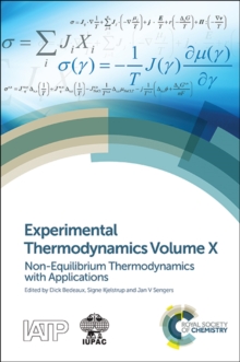 Image for Experimental Thermodynamics Volume X