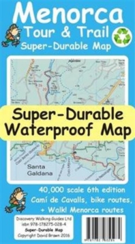 Image for Menorca Tour & Trail Super-Durable Map
